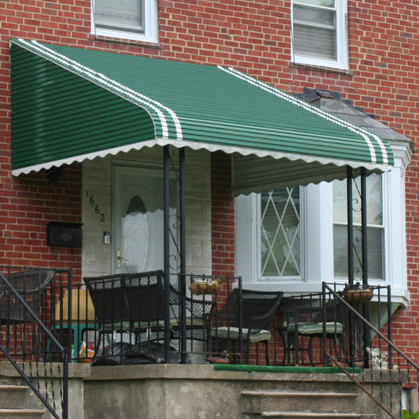 Step Down Aluminum Awning