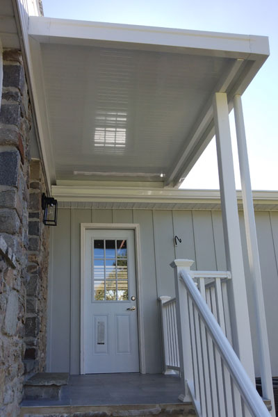 Flat Panel Aluminum Awning